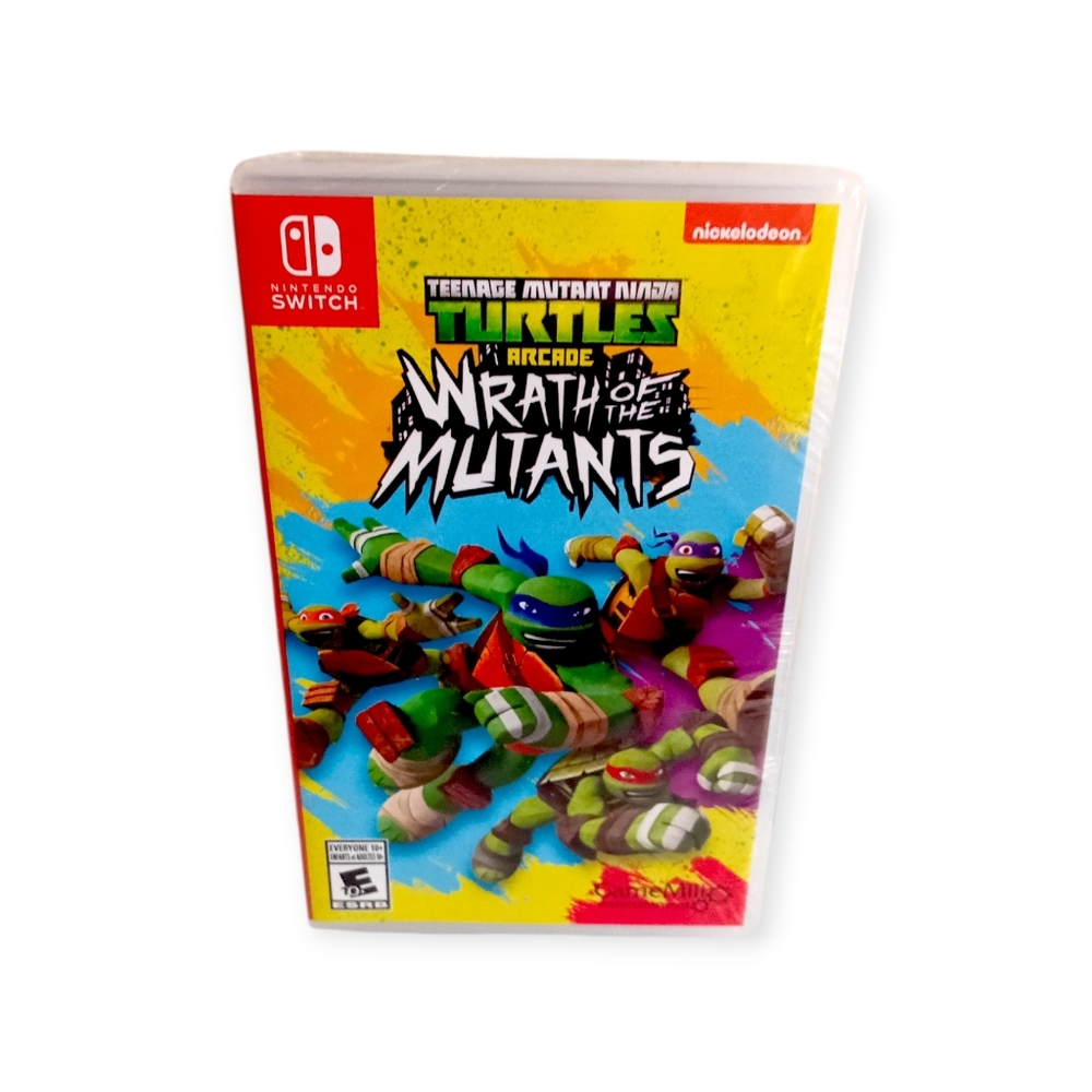 Teenage Mutant Ninja Turtles Arcade Wrath of The Mutants, Nintendo Switch Sealed